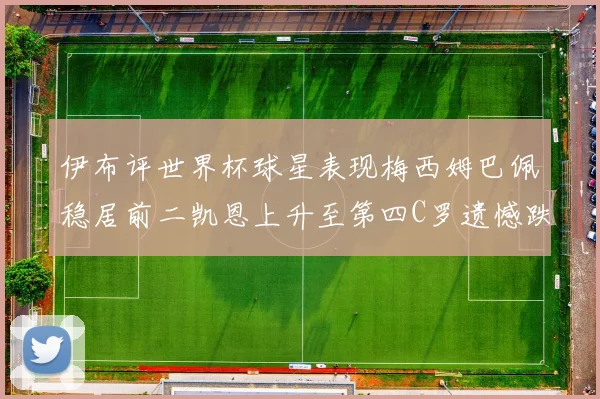 伊布评世界杯球星表现梅西姆巴佩稳居前二凯恩上升至第四C罗遗憾跌出前十